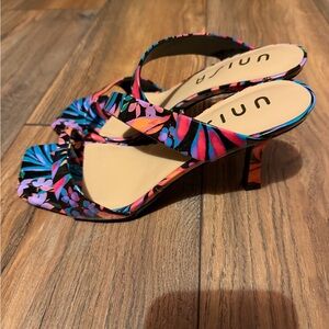 Unisa Multicolor Floral Heels